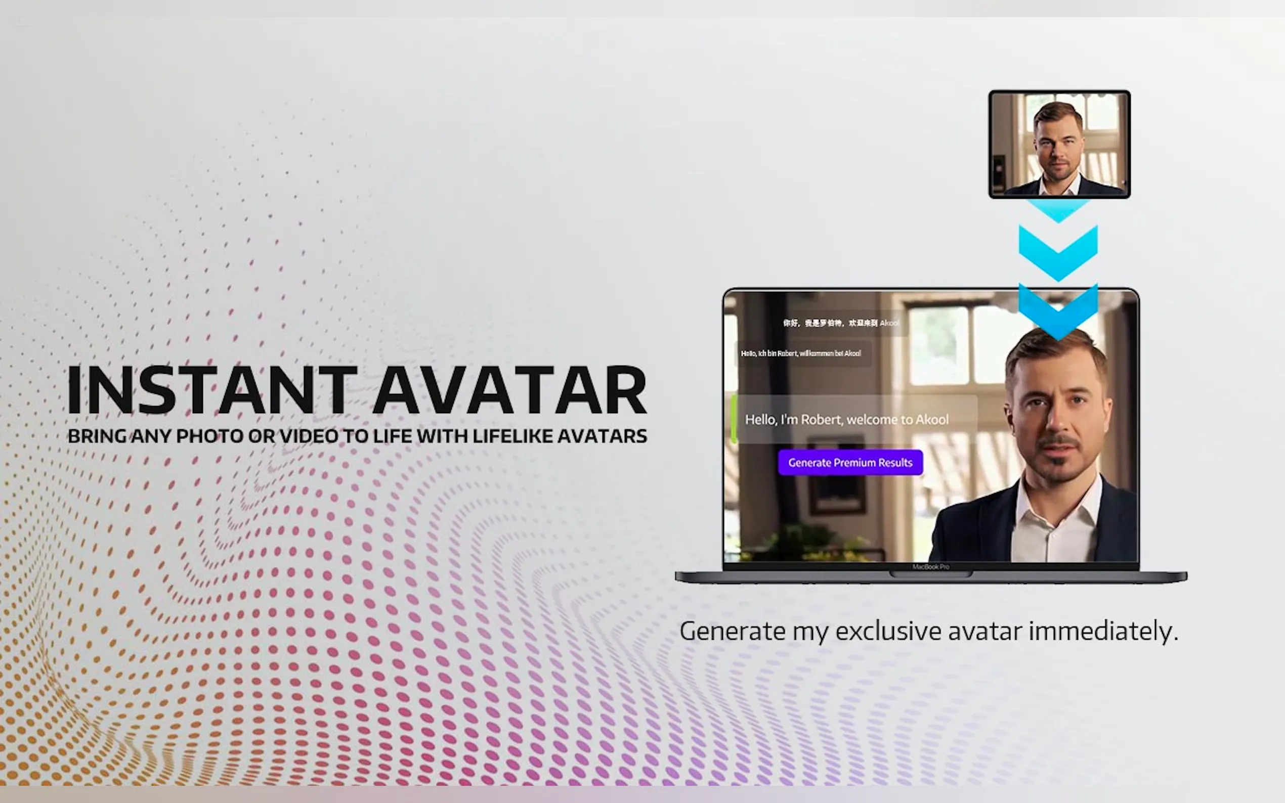 Akool Singing Avatar gallery image