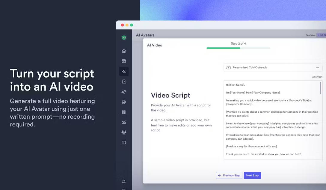 Vidyard AI Avatars gallery image