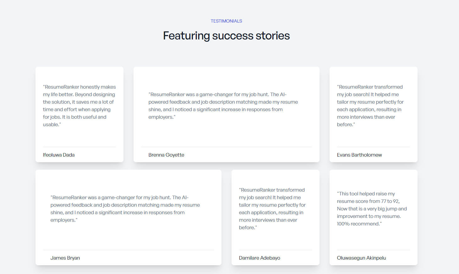 ResumeRanker gallery image