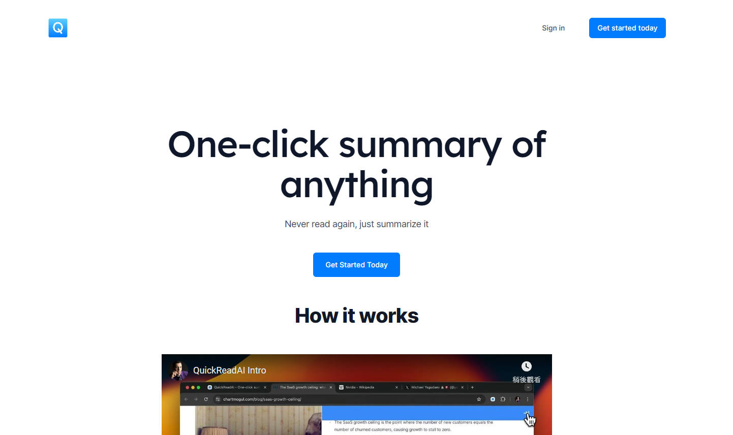 QuickRead AI gallery image