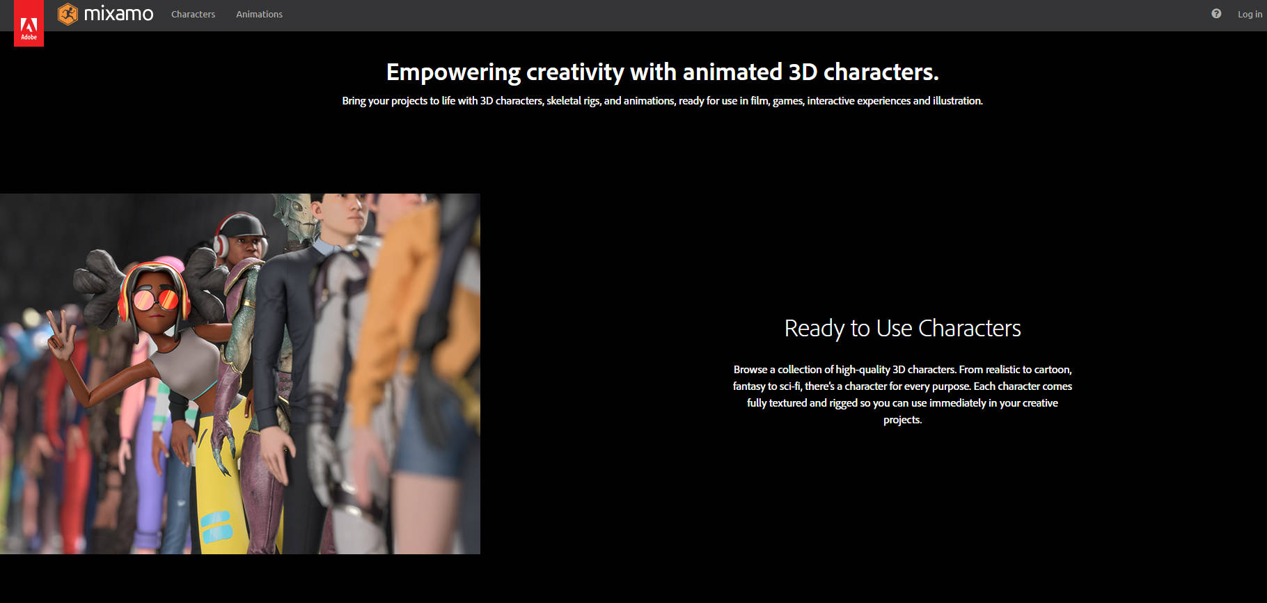 Mixamo gallery image