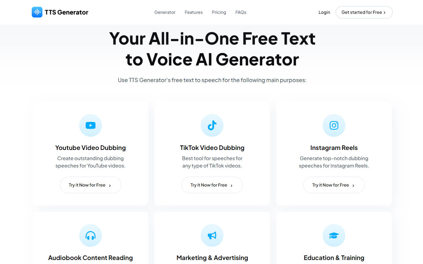 TTS Generator AI gallery image