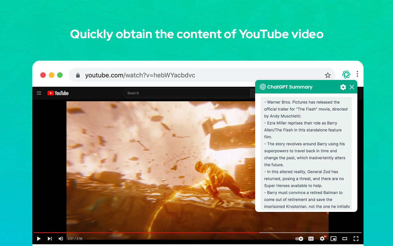 Summary with ChatGPT gallery image