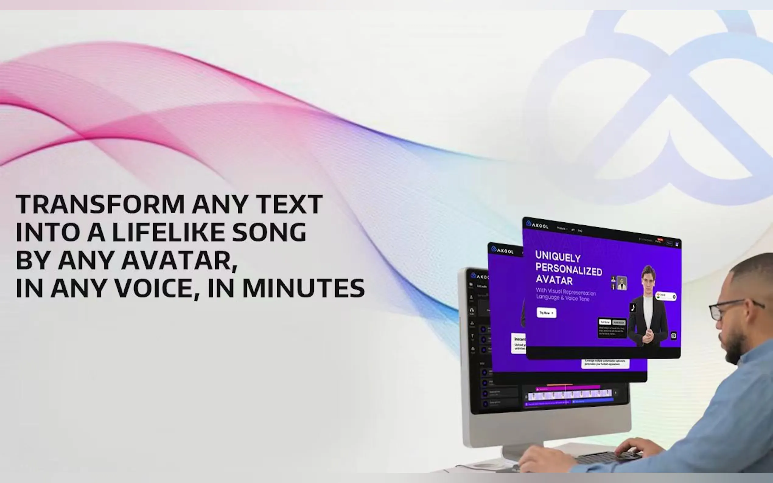 Akool Singing Avatar gallery image