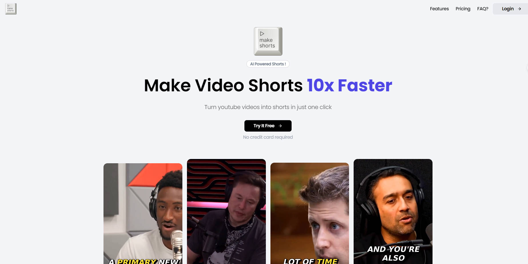 MakeShorts gallery image