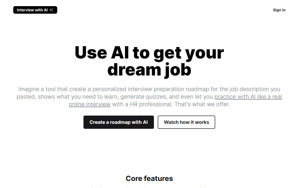 Interview with AI gallery image