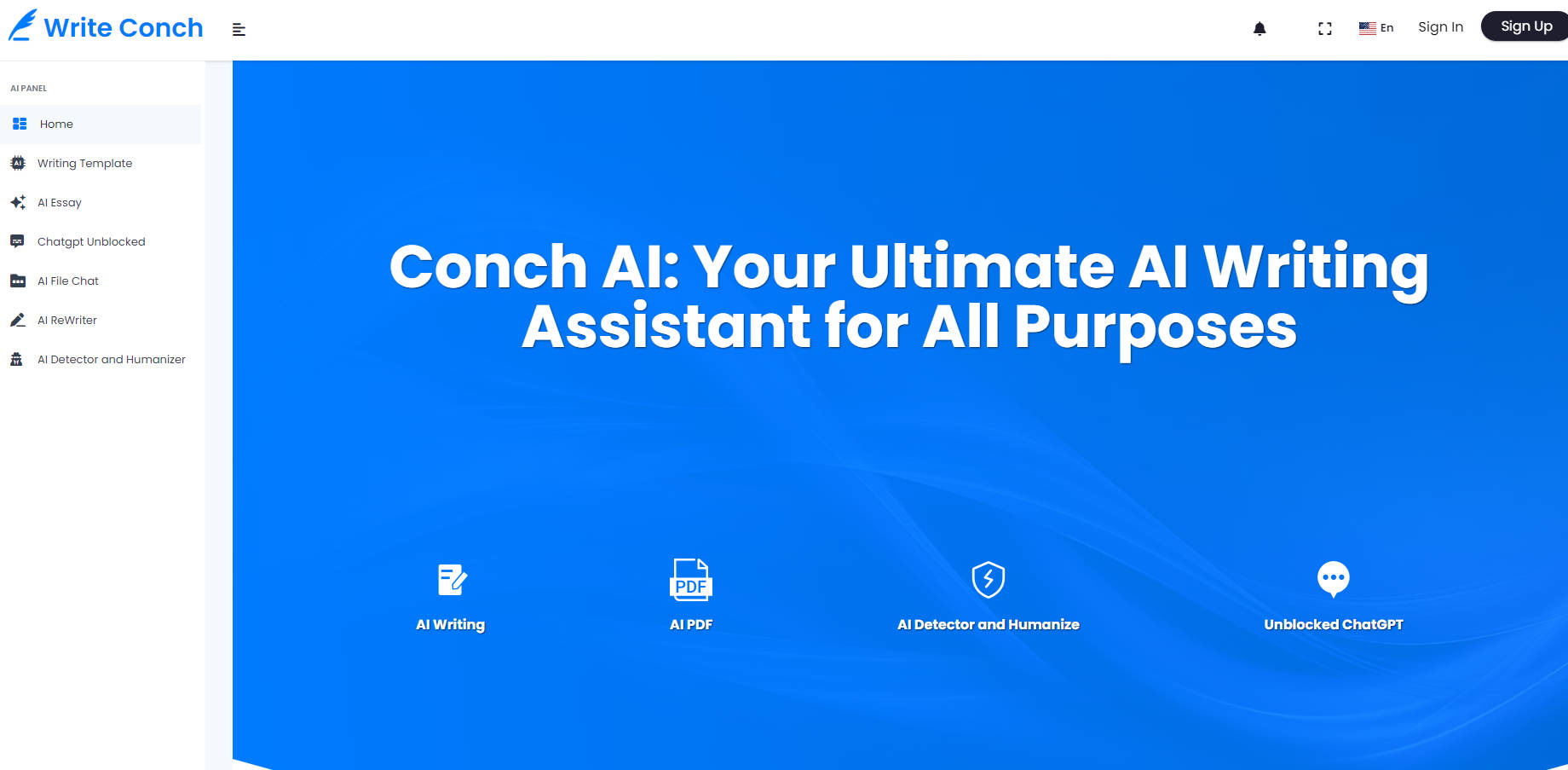 WriteConch AI gallery image