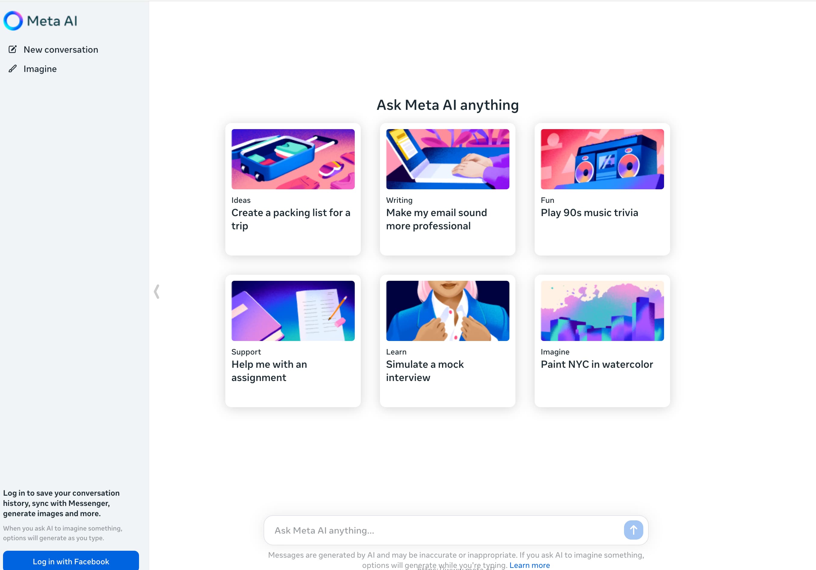 MetaAI gallery image