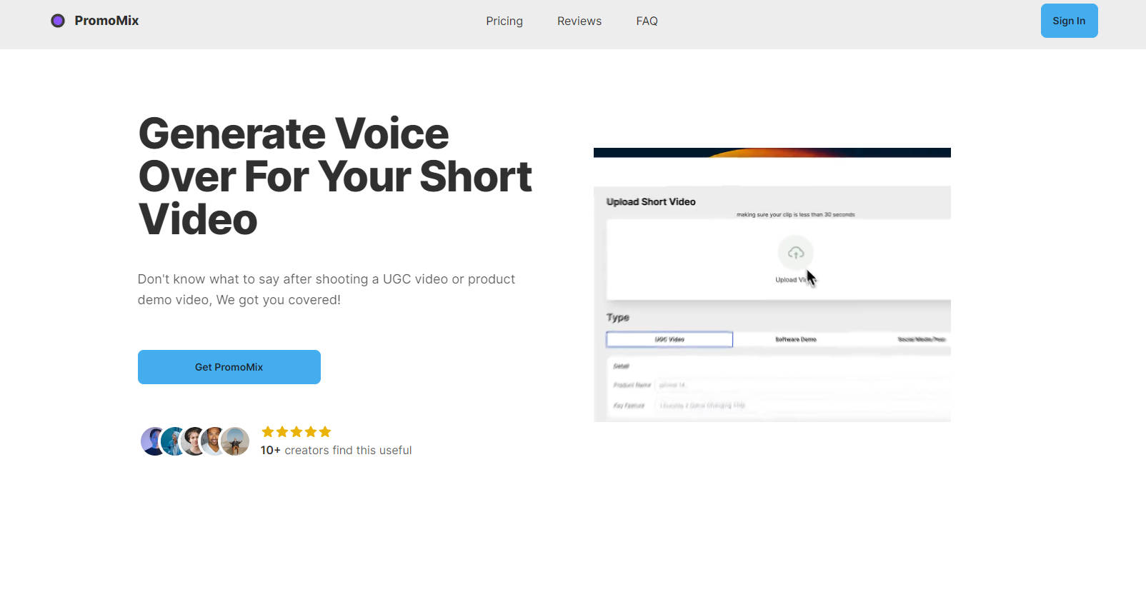 Promomix gallery image