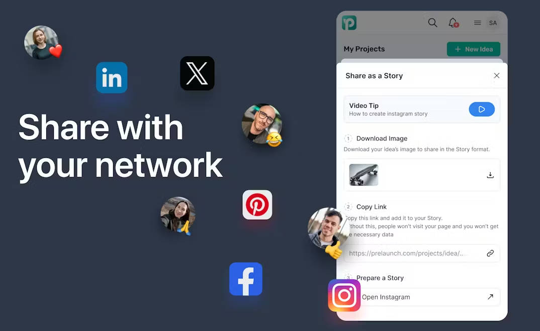 Prelaunch AI Idea Validator gallery image