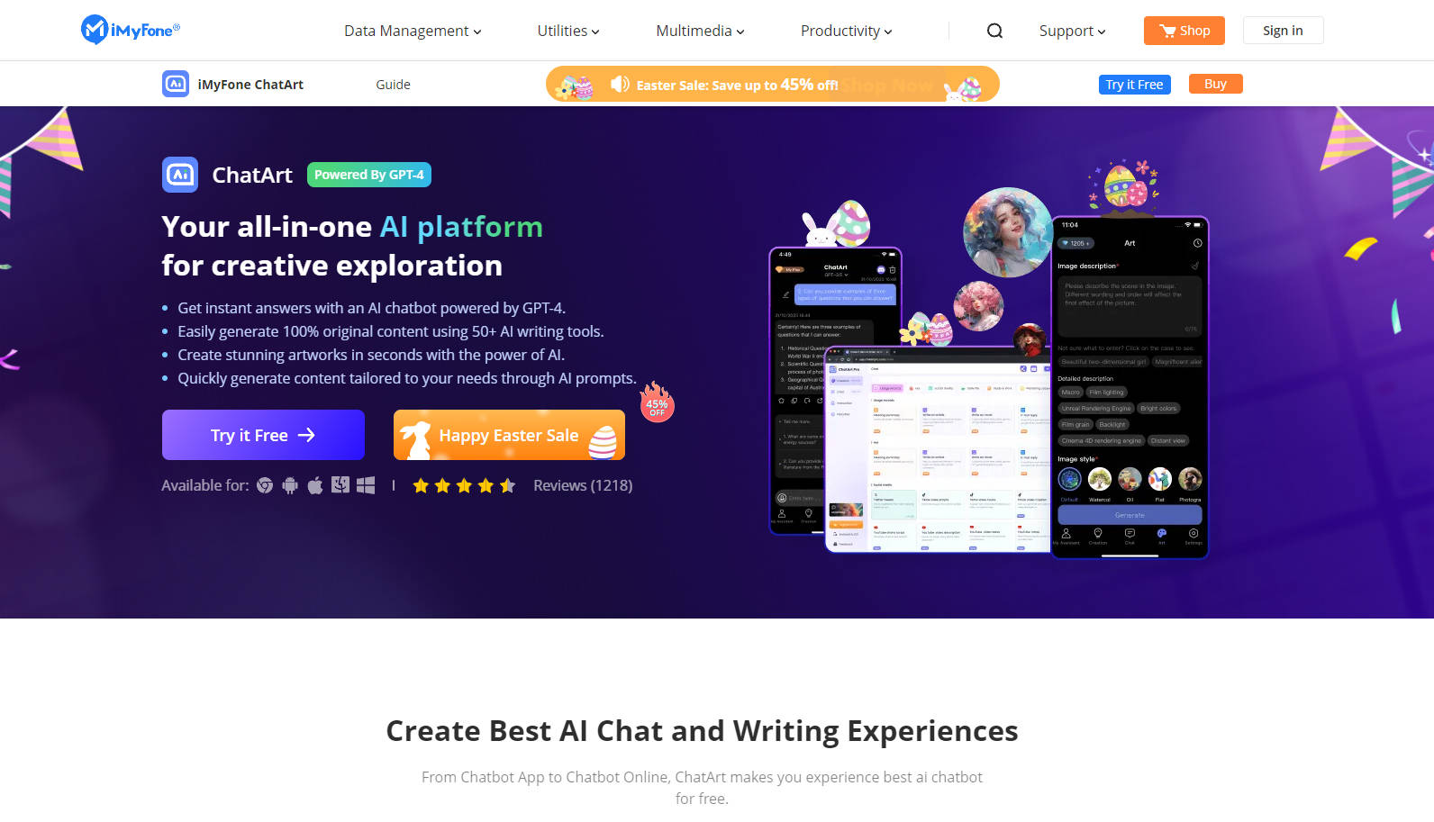 iMyFone ChatArt gallery image