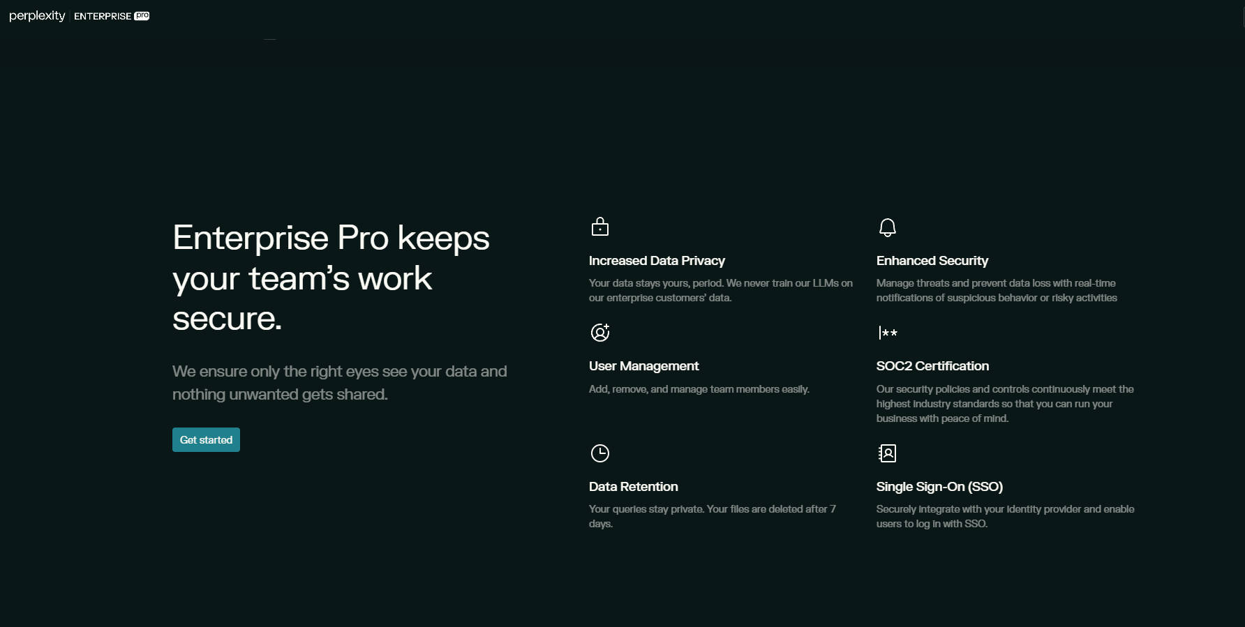 Perplexity Enterprise Pro gallery image