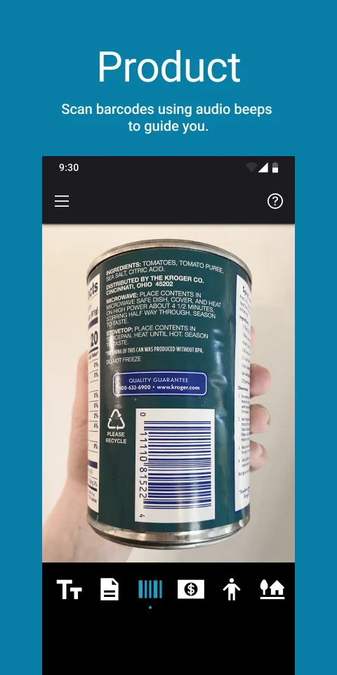 Seeing AI gallery image