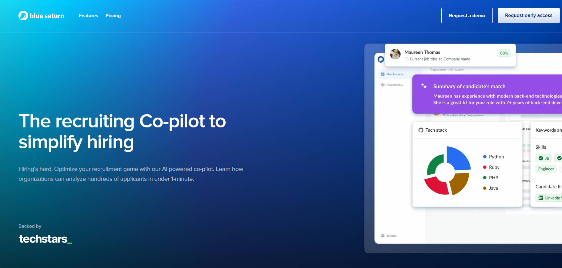 Blue Saturn gallery image