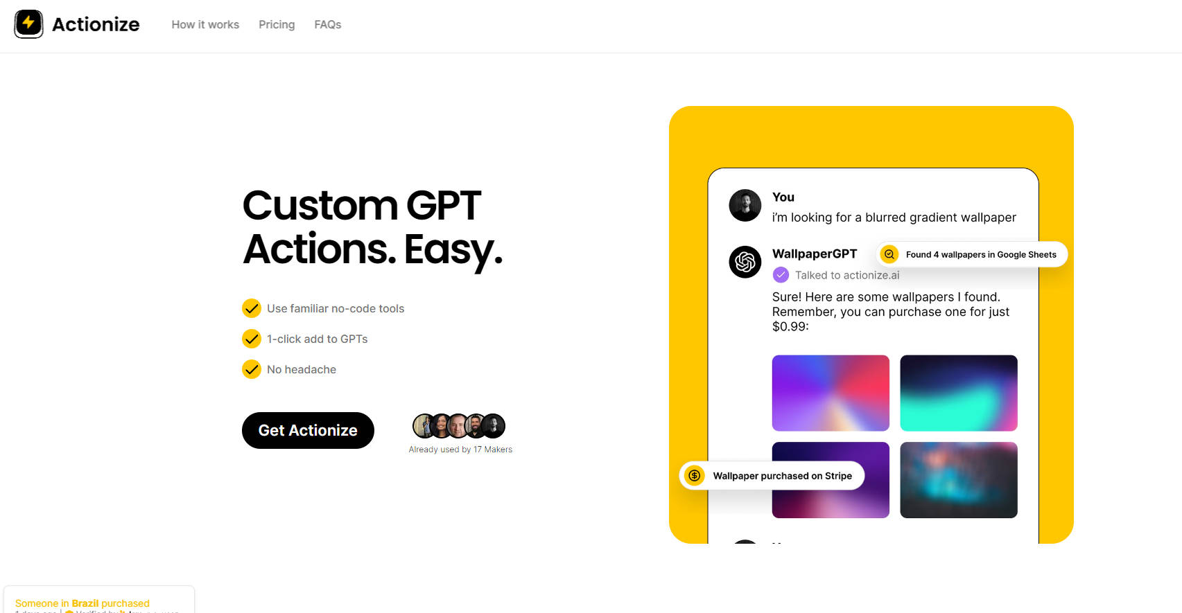 Actionize gallery image