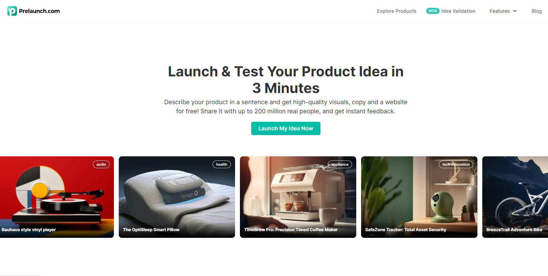 Prelaunch AI Idea Validator gallery image