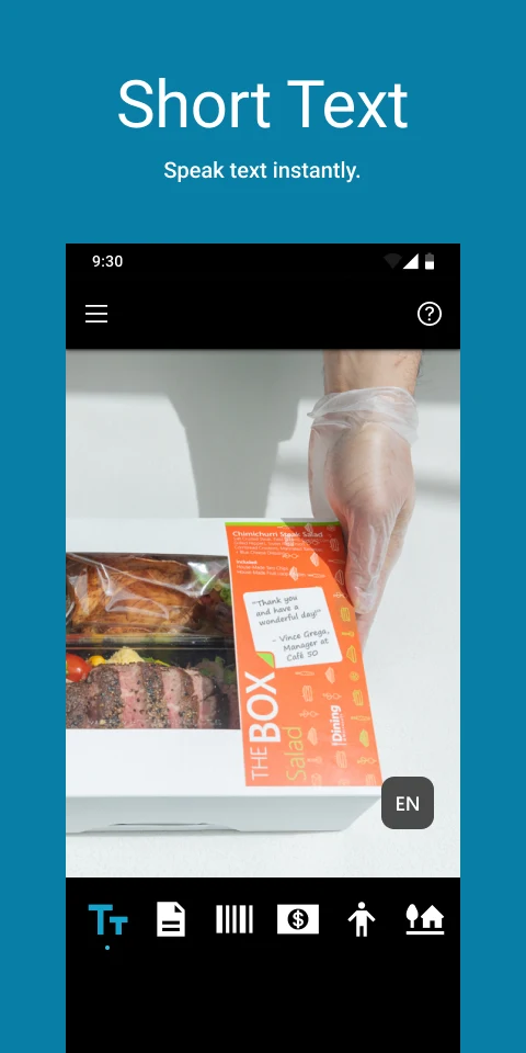 Seeing AI gallery image