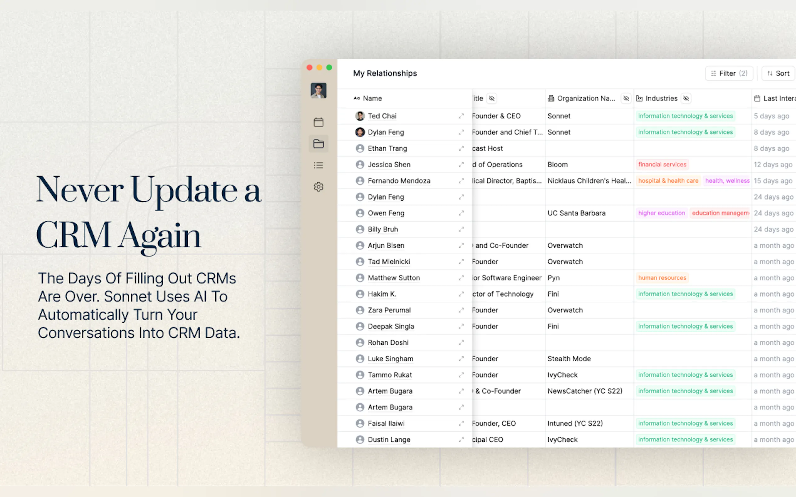 Sonnet AI gallery image