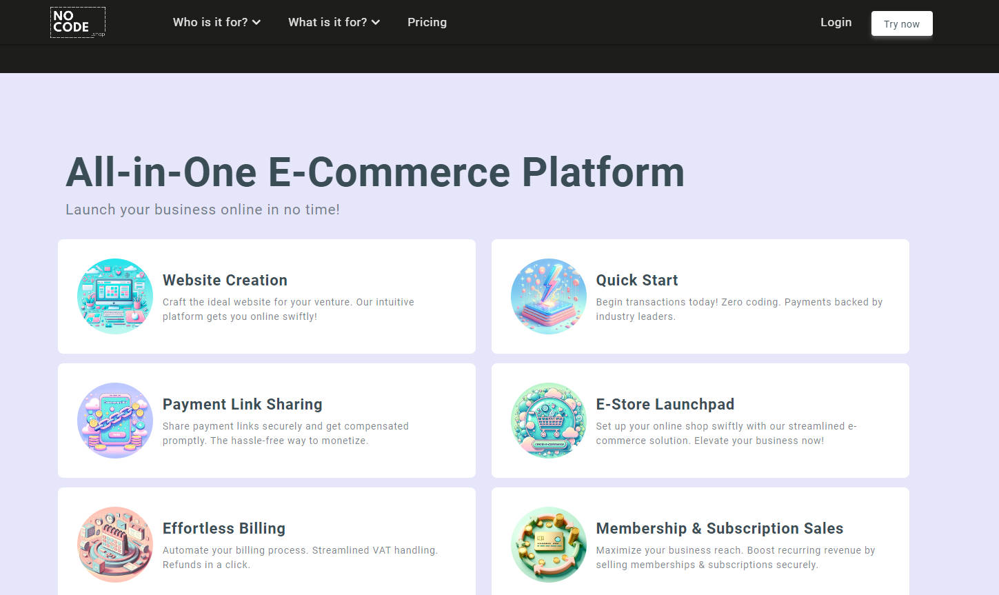 NoCode.shop gallery image