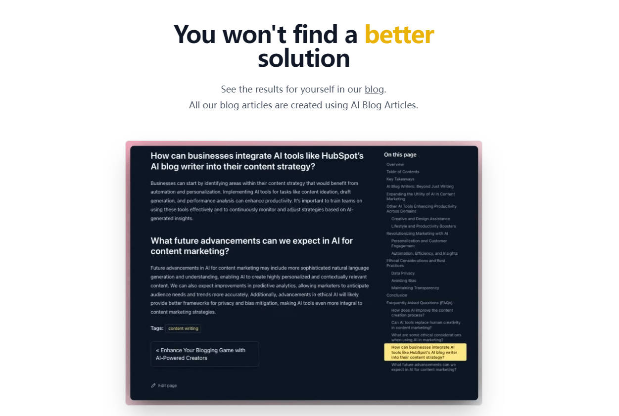 AI Blog Articles gallery image