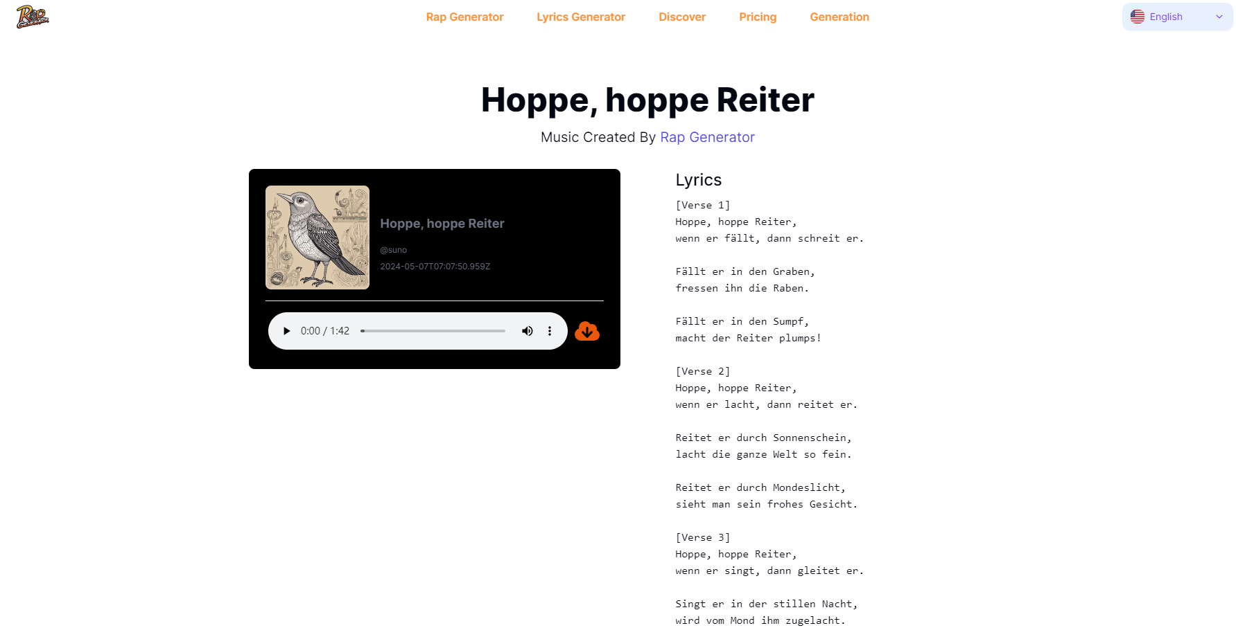 Rap Generator gallery image