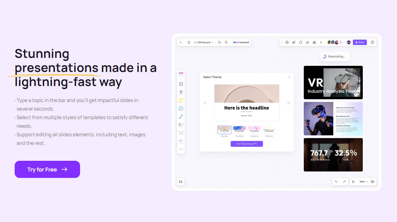 BoardMix AI Presentation Maker gallery image