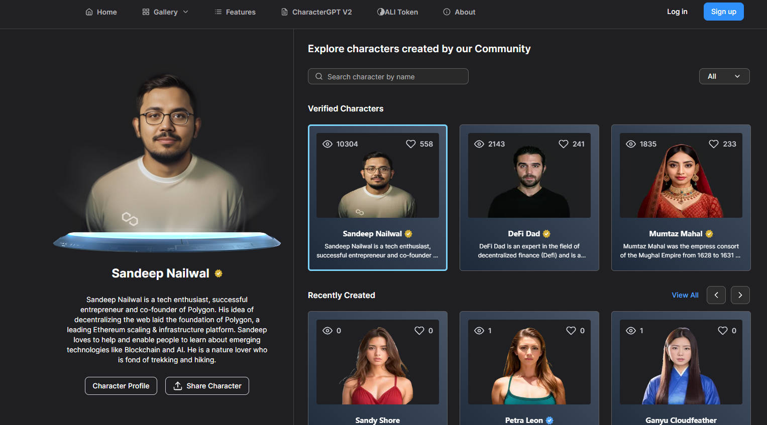 MyCharacter.ai gallery image