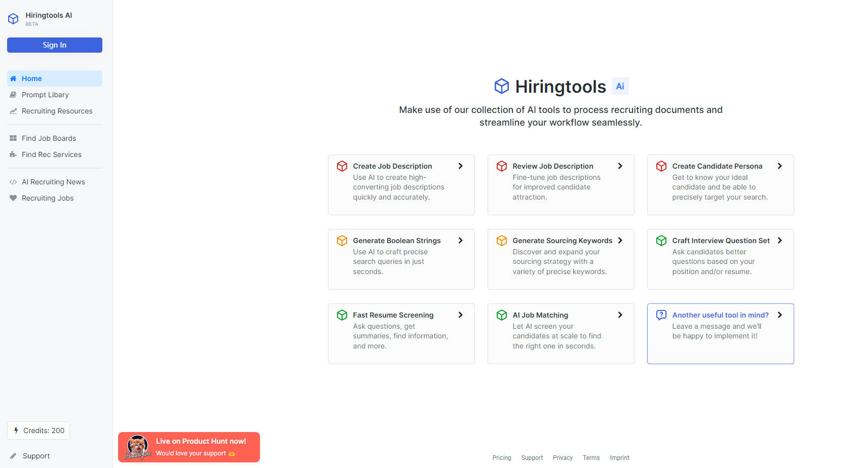 Hiringtools AI gallery image
