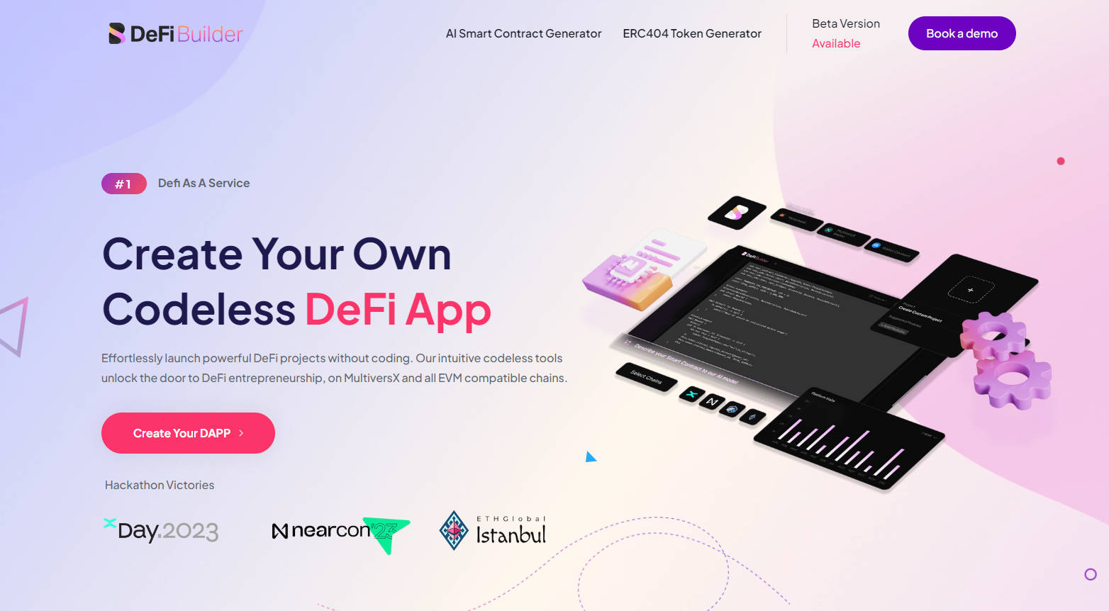 DefiBuilder gallery image