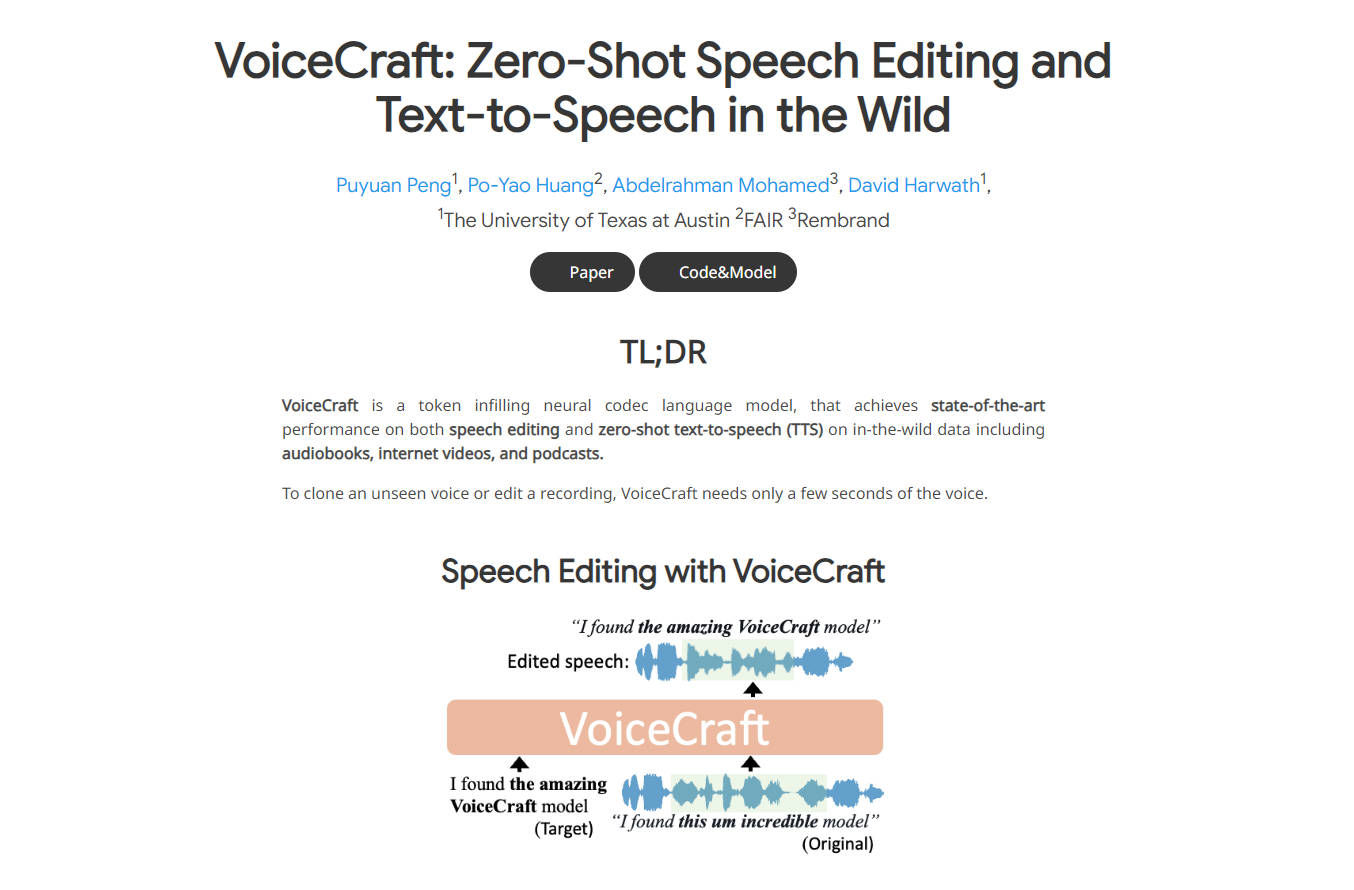 VoiceCraft gallery image