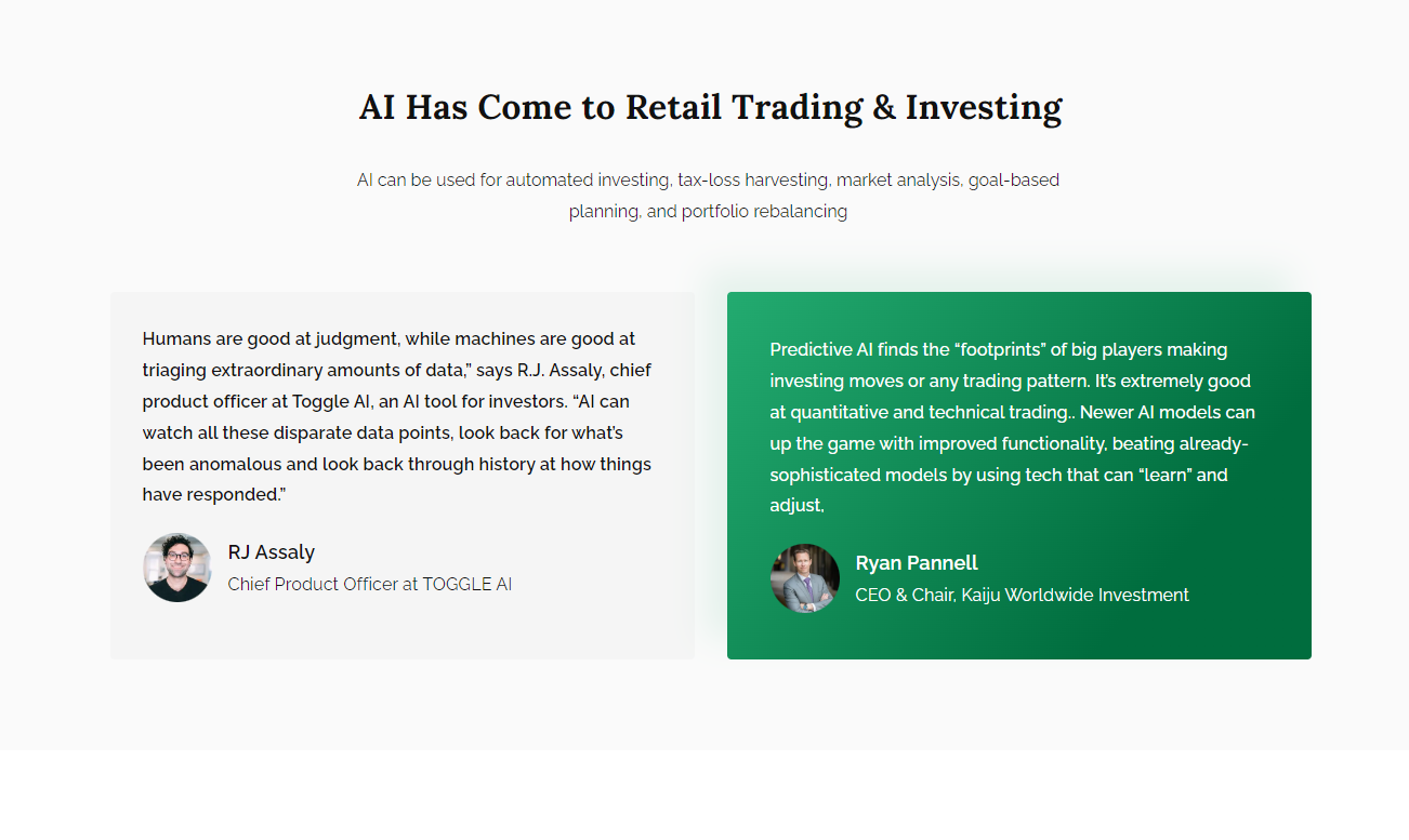 AI Investing Tools gallery image