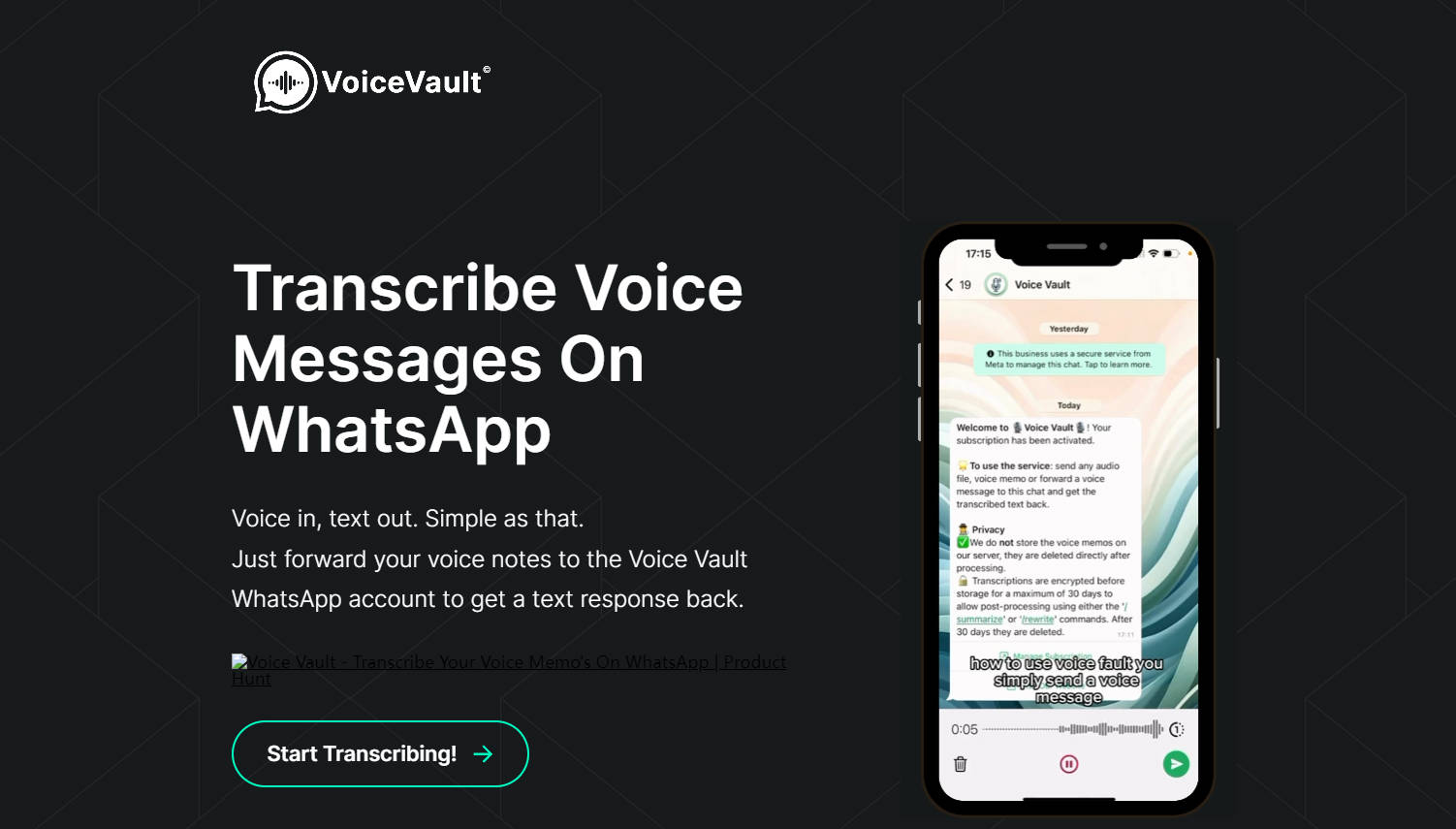 Voice Vault gallery image