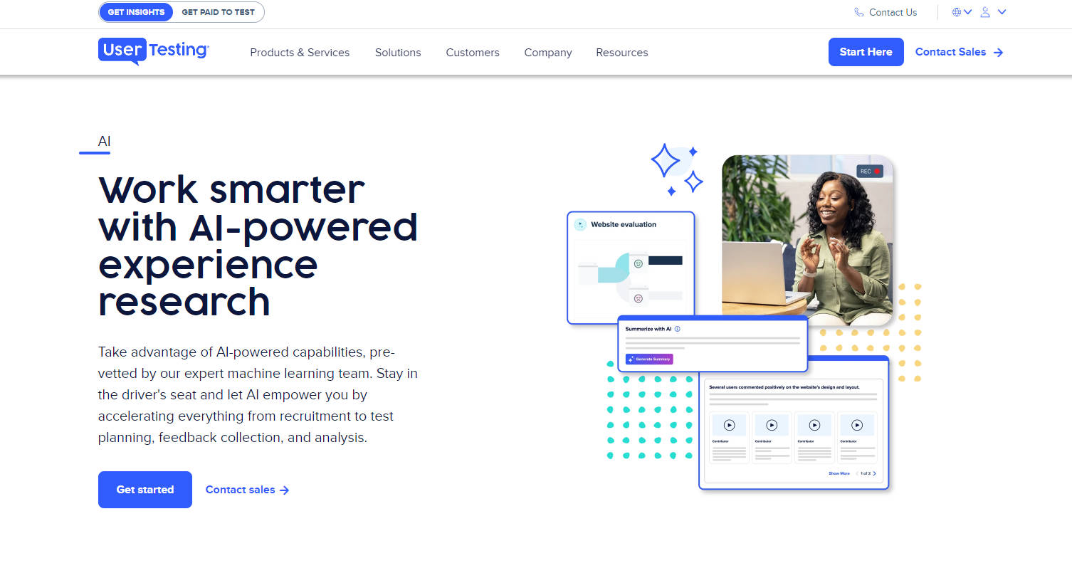UserTesting AI gallery image