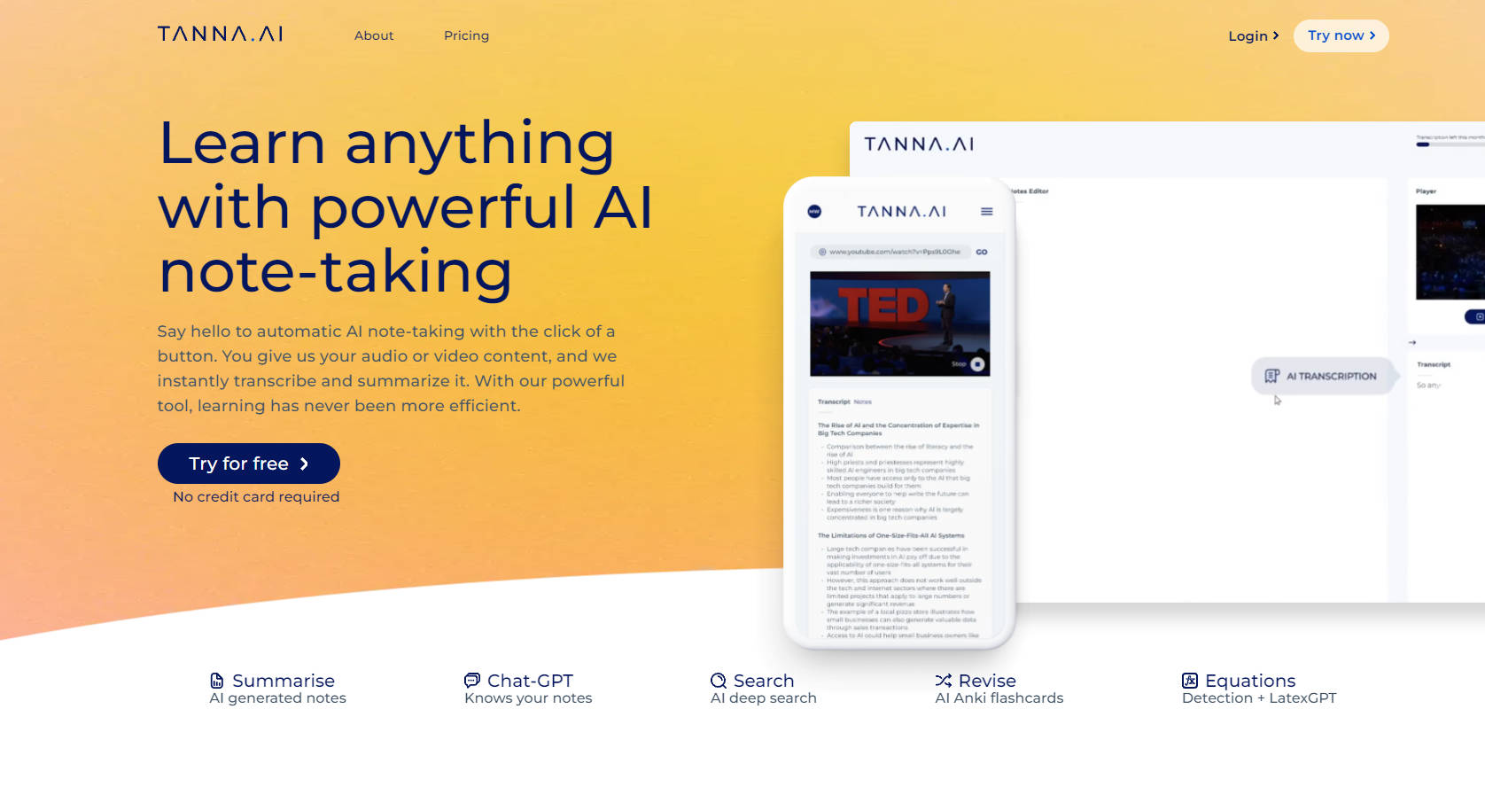 Tanna AI gallery image