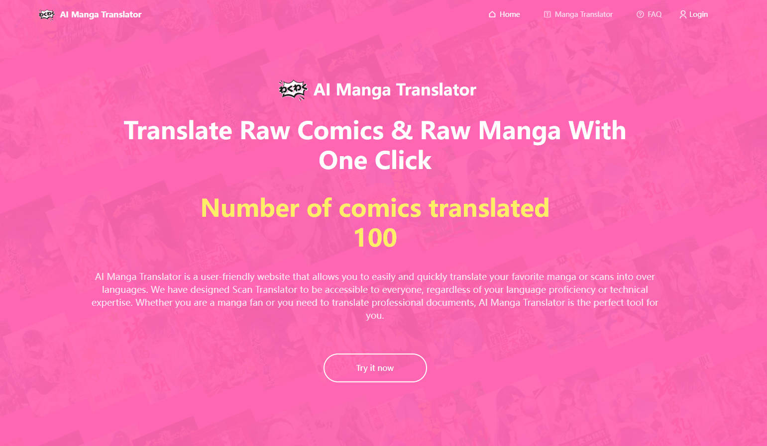 AI Manga Translator gallery image