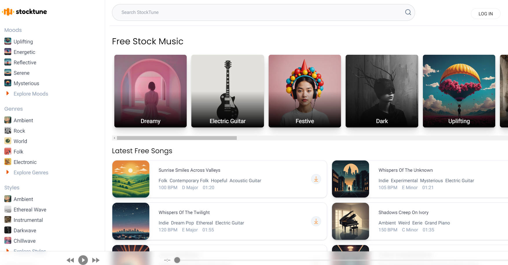 StockTune gallery image