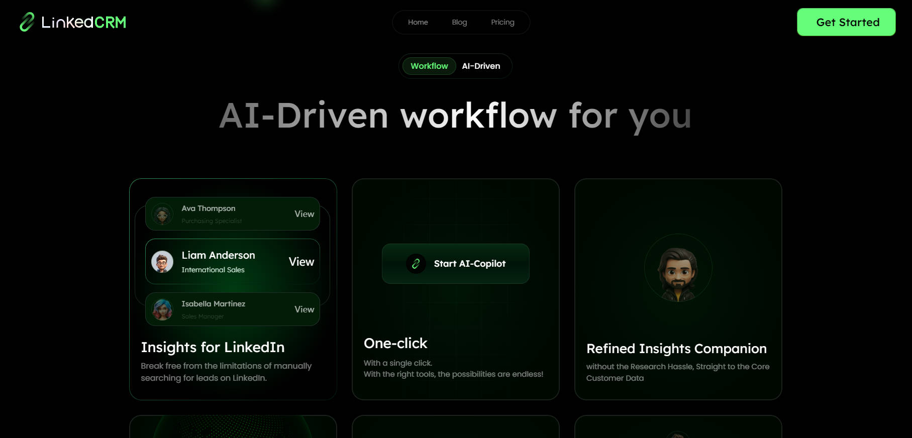 LinkedCRM AI gallery image