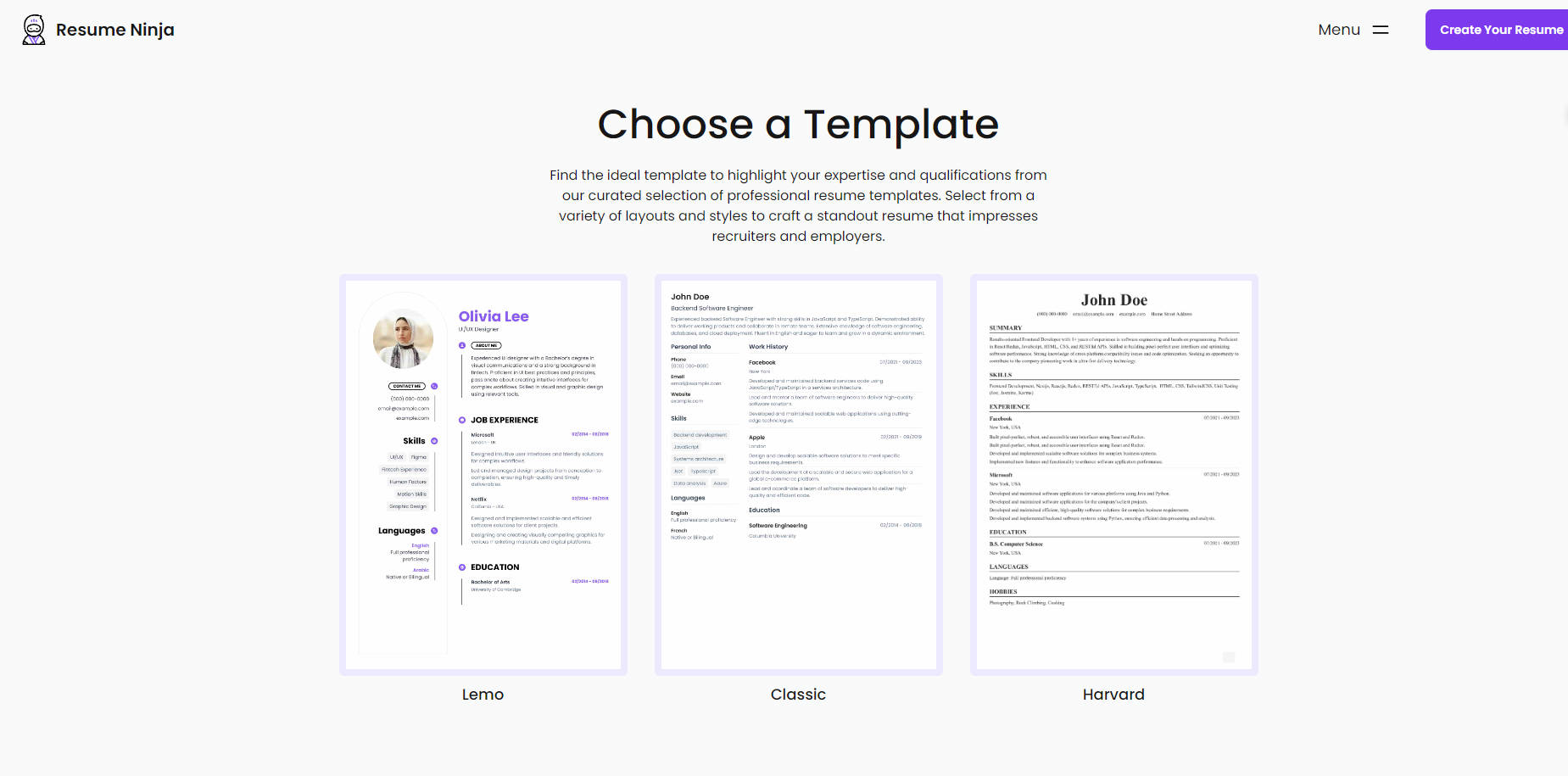 Resume Ninja gallery image