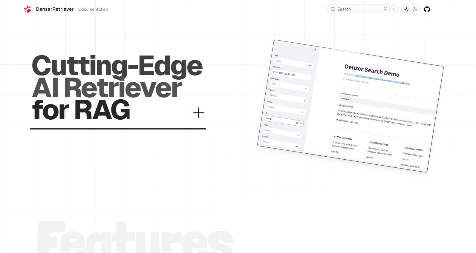 Denser Retriever gallery image