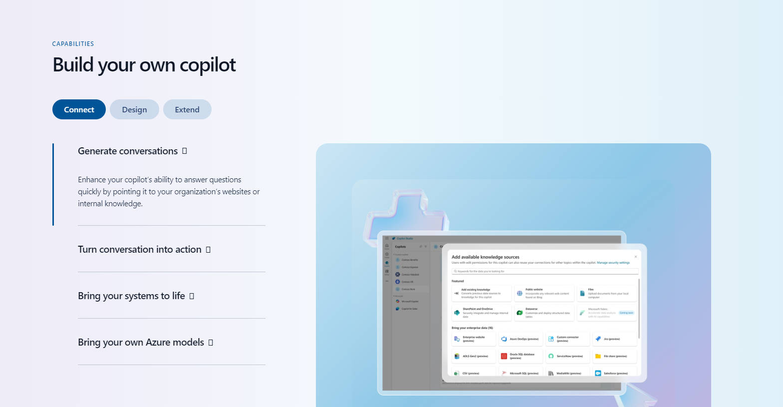Microsoft Copilot Studio gallery image