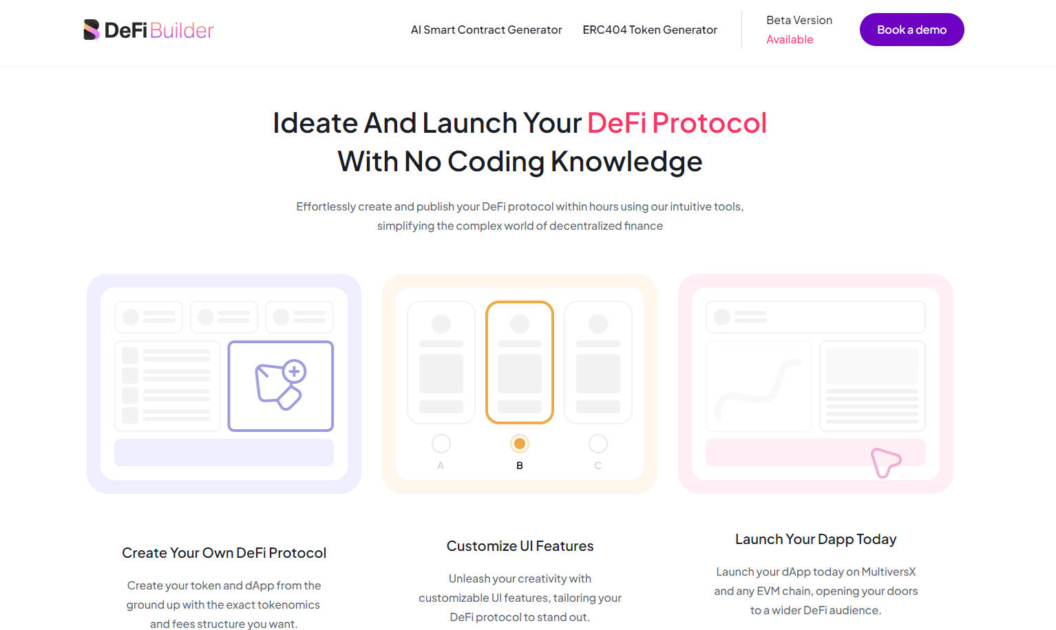 DefiBuilder gallery image