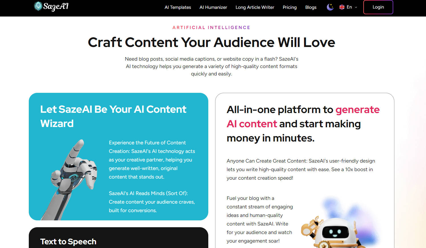 Saze AI gallery image