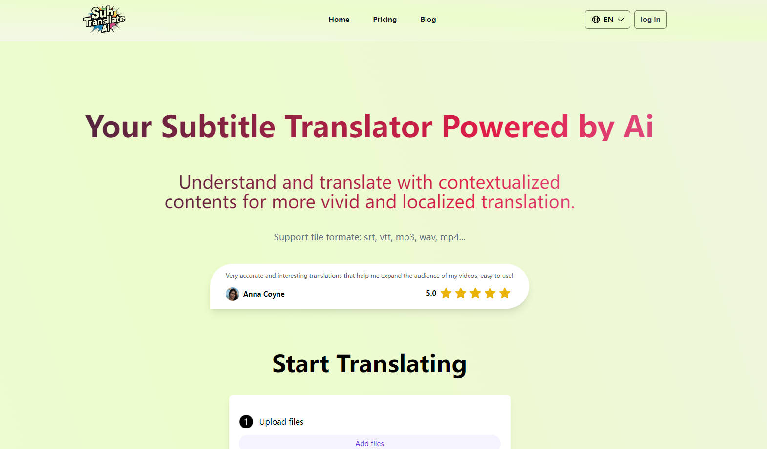 Sub Translate Ai gallery image