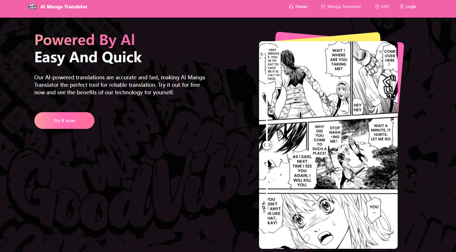 AI Manga Translator gallery image