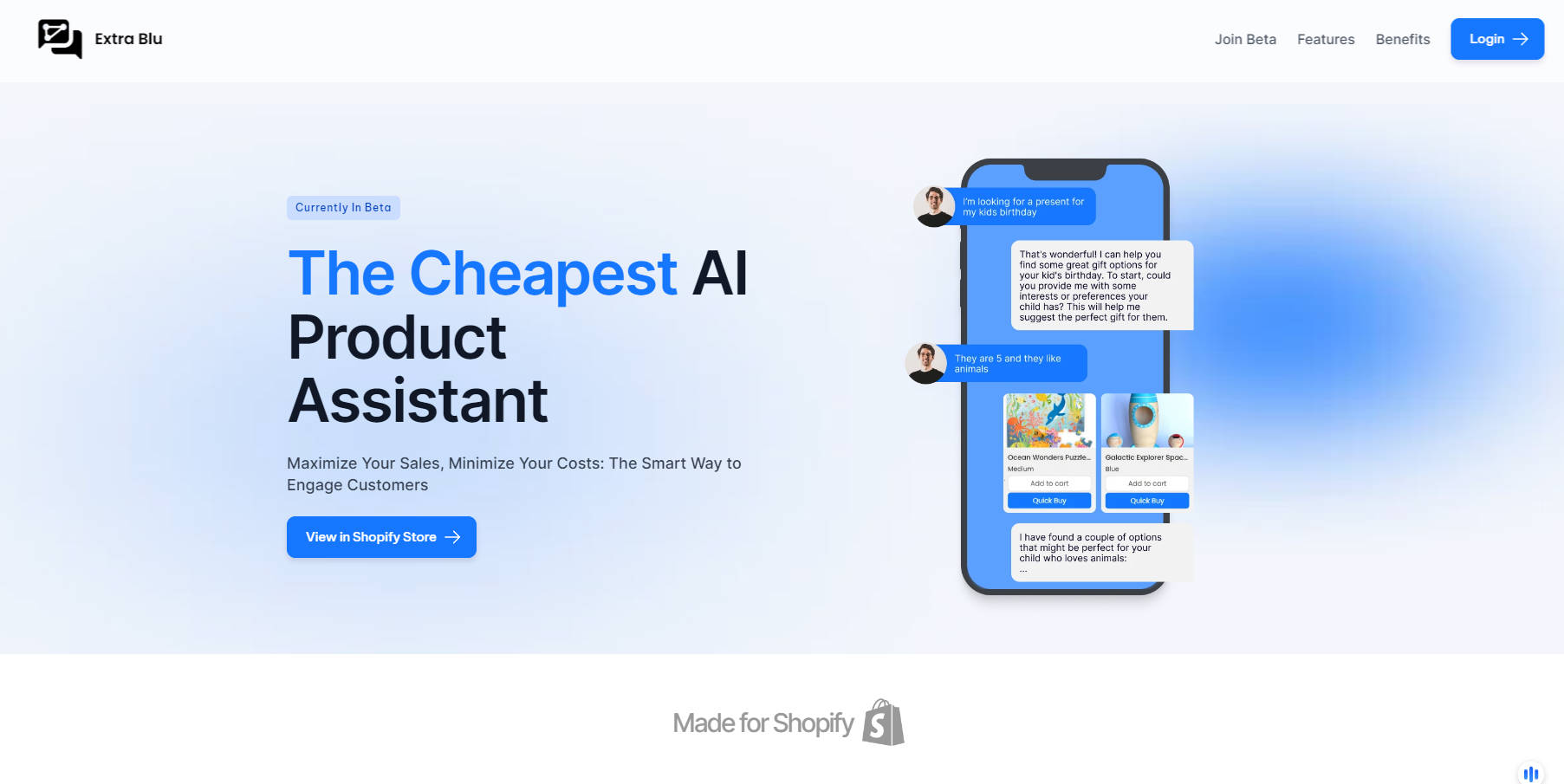 Extra Blu gallery image