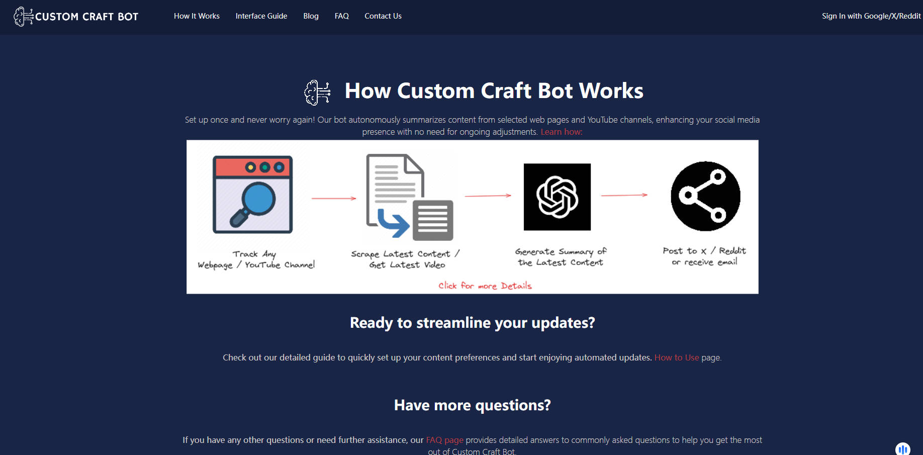Custom Craft Bot gallery image