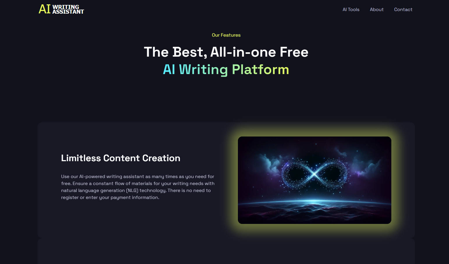 Free AI Writing Assistant gallery image