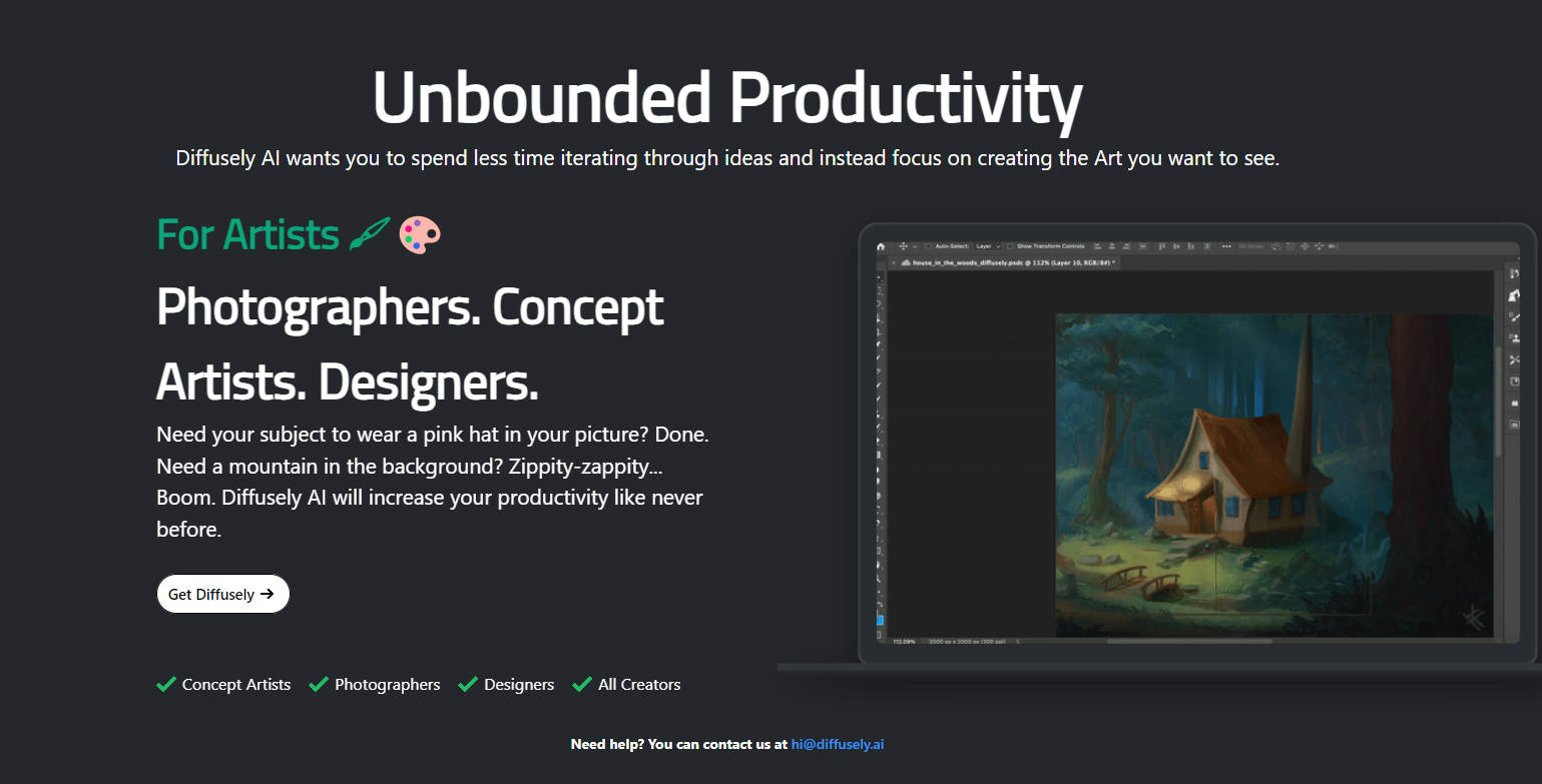 Diffusely AI gallery image