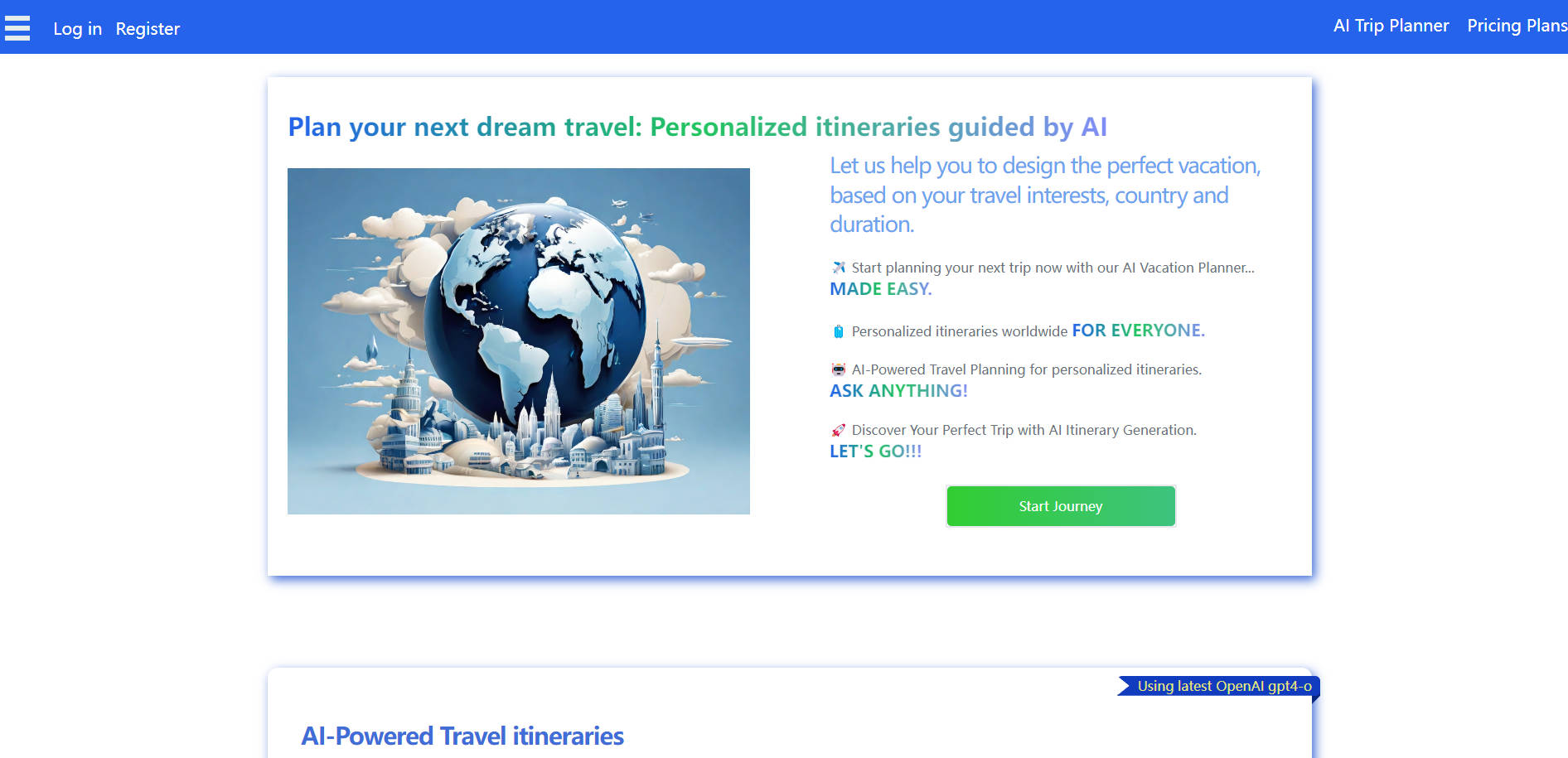 ItineraryTrip AI gallery image