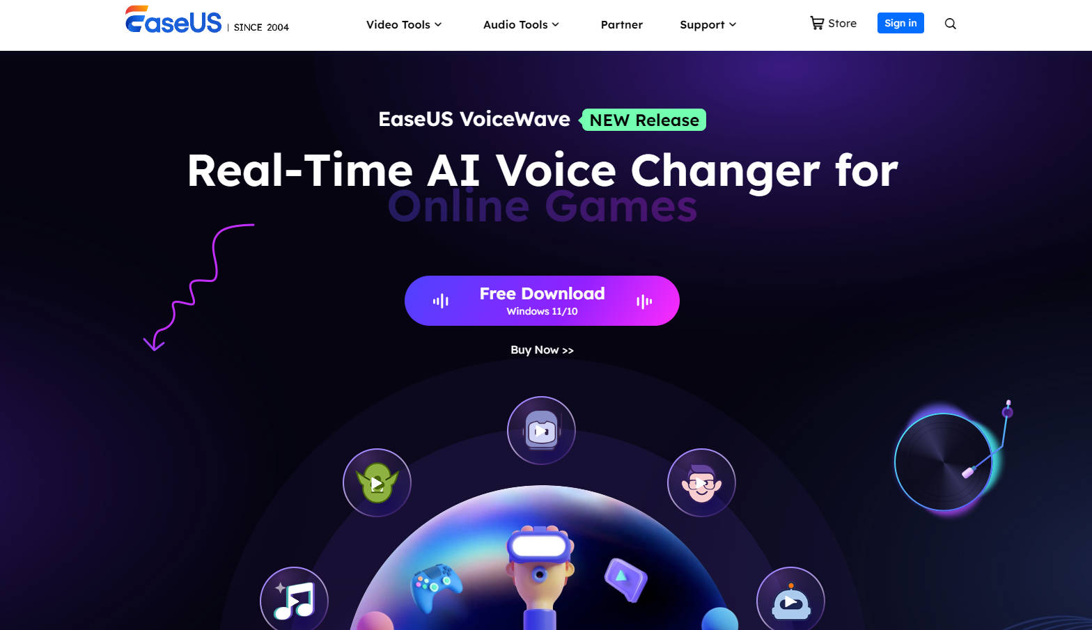 EaseUS VoiceWave gallery image